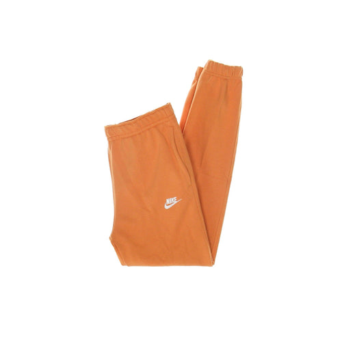 Nike Pantalone Tuta Felpato Uomo Sportswear Club Fleece Pant Hot Curry/hot Curry/white da uomo