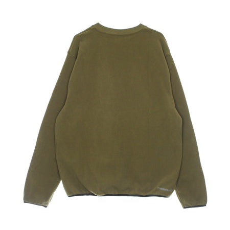 Nike Felpa Girocollo Uomo Sportswear Spu Therma-fit Polar Fleece Crew Hazel Rush/black/black da uomo