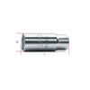 BETA 956C 20.8MM - 1 chiave a bussola con attacco quadro femmina 1/2 per candele d'accensione