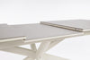 Tavolo Pascal allungabile struttura in alluminio verniciato a polvere 200-260 x h 76 cm
