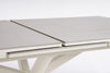 Tavolo Pascal allungabile struttura in alluminio verniciato a polvere 200-260 x h 76 cm