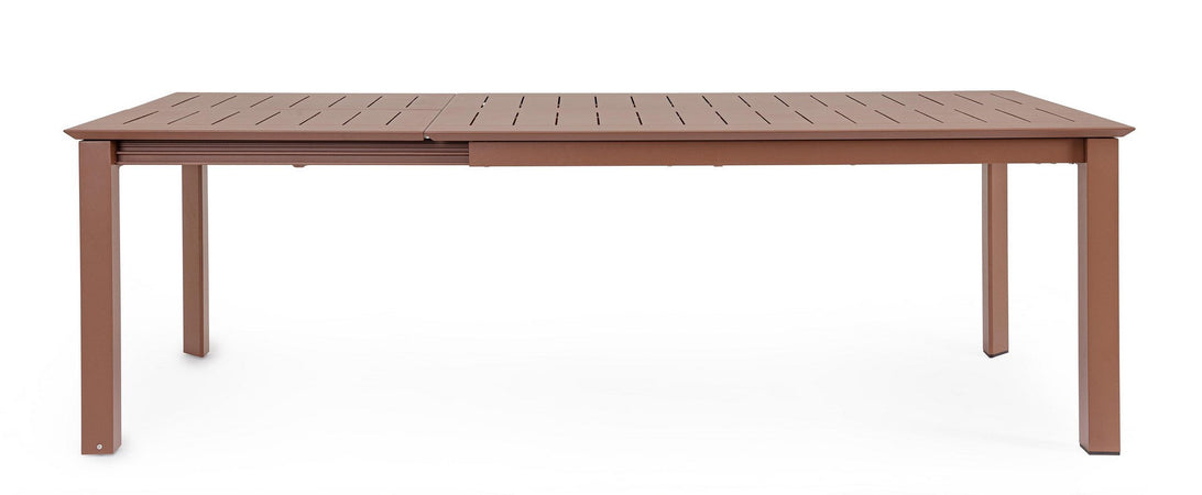 Tavolo allungabile "Konnor" in alluminio verniciato da esterno per giardino e veranda 160/240 cm