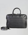 Plinio - Cartella Business Nera In Vera Pelle
