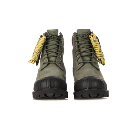 TIMBERLAND Scarponcino Alto Uomo 6" Premium'rubber Toe Waterproof X Bee Line Dark Green da uomo