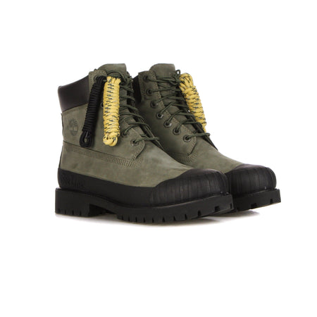 TIMBERLAND Scarponcino Alto Uomo 6" Premium'rubber Toe Waterproof X Bee Line Dark Green da uomo