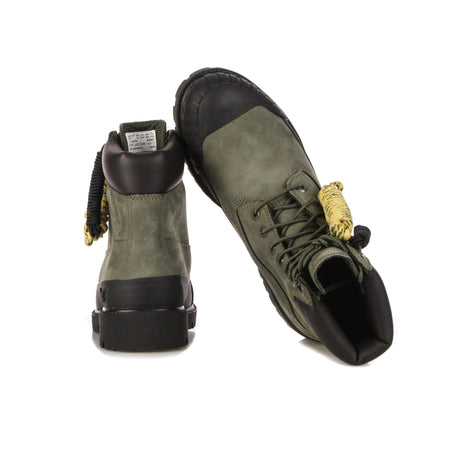 TIMBERLAND Scarponcino Alto Uomo 6" Premium'rubber Toe Waterproof X Bee Line Dark Green da uomo