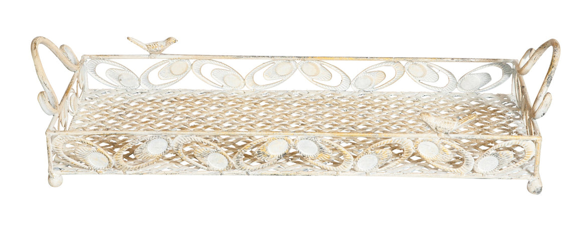 Biscottini Set di due vassoi in ferro