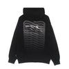 PROPAGANDA Felpa Leggera Cappuccio Uomo Wise Ribs Icon Hoodie Black da uomo