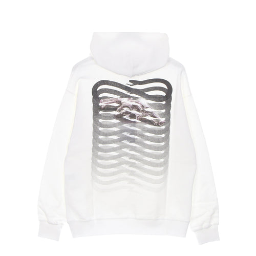 PROPAGANDA Felpa Leggera Cappuccio Uomo Wise Ribs Icon Natural da uomo