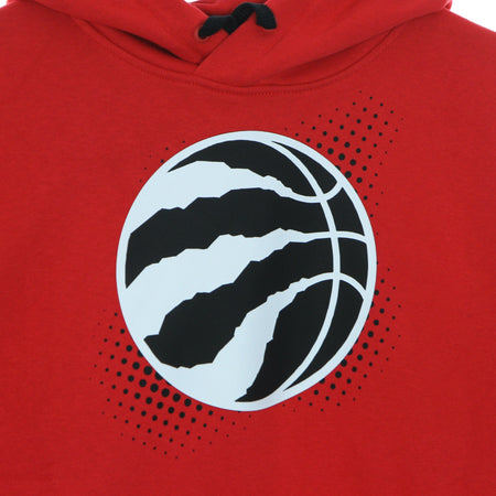 NIKE NBA Felpa Cappuccio Uomo Nba Fleece Pullover Essential Ftpk Torrap University Red da uomo