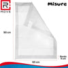 RMOVE - 1CNF/40PZ - Tappetini Igienici Animali Con Adesivi 60X90cm