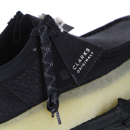 CLARKS Scarpa Lifestyle Uomo Wallabee Cup Black/nubuck da uomo
