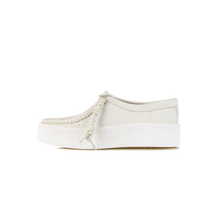 CLARKS Scarpa Lifestyle Donna W Wallabee Cup White/nubuck da donna