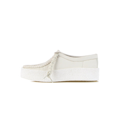 CLARKS Scarpa Lifestyle Donna W Wallabee Cup White/nubuck da donna