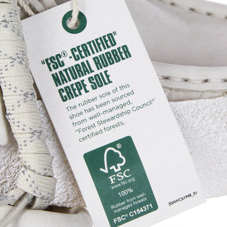 CLARKS Scarpa Lifestyle Donna W Wallabee Cup White/nubuck da donna