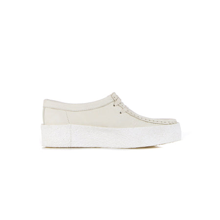 CLARKS Scarpa Lifestyle Donna W Wallabee Cup White/nubuck da donna