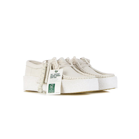 CLARKS Scarpa Lifestyle Donna W Wallabee Cup White/nubuck da donna