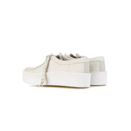 CLARKS Scarpa Lifestyle Donna W Wallabee Cup White/nubuck da donna
