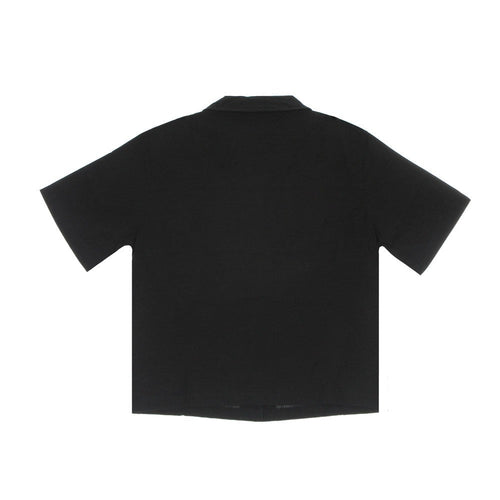 Adidas Camicia Manica Corta Donna Shirt Relaxed Fit Black da donna