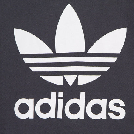 Adidas Felpa Leggera Cappuccio Uomo Trefoil Hoody Shadow Navy/white da uomo