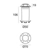 Linea Light ALCOR R4 Faretto Incasso 76869