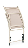 Poltrona Lounge reclinabile Taylor struttura in alluminio, da 53 x 166.5 x 90 cm