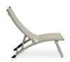 Poltrona Lounge reclinabile Taylor struttura in alluminio, da 53 x 166.5 x 90 cm