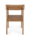 Sedia Rodano in legno di acacia con braccioli per interni ed esterni