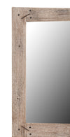 Biscottini Specchio da parete in legno massello RUSTICO