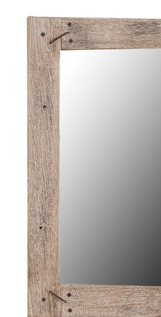 Biscottini Specchio da parete in legno massello RUSTICO