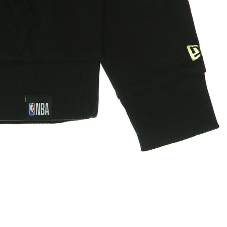 NEW ERA Felpa Leggera Cappuccio Uomo Nba Black and Gold Metallic Hoody Loslak Black/gold da uomo