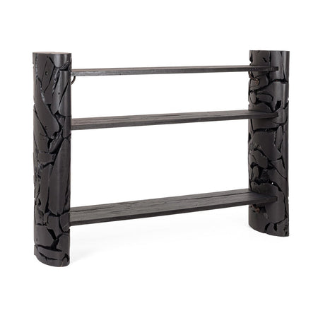 Consolle "Arwood" struttura in legno teak riciclato 156 x h 110 cm