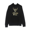 NEW ERA Felpa Leggera Cappuccio Uomo Nba Black and Gold Metallic Hoody Chibul Black/gold da uomo