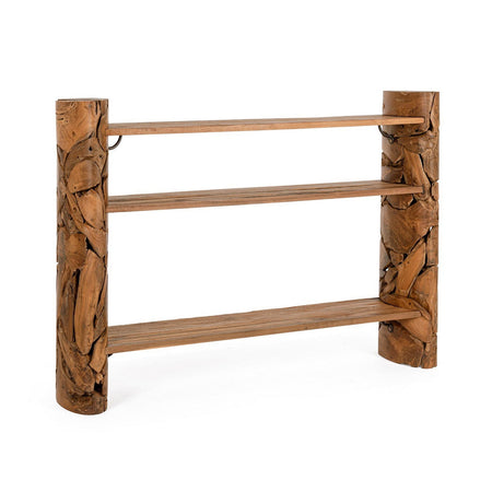 Consolle "Arwood" struttura in legno teak riciclato 156 x h 110 cm
