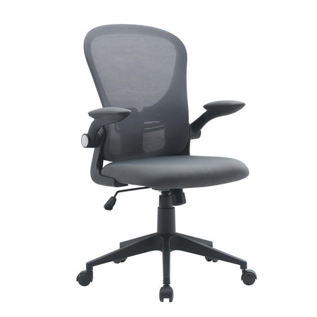 Poltrona "Kempton" da gaming ed ufficio ergonomica in poliestere con braccioli e ruote