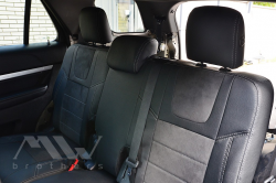 Coprisedili su misura per Ford Explorer 5 (2010-2020), Leather style