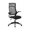 Poltrona Zolder da gaming ed ufficio ergonomica in poliestere con braccioli e ruote