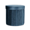 Poltrona Pouf Jocelyn per interno, con struttura in mdf