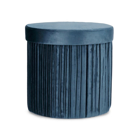 Poltrona Pouf "Jocelyn" per interno, con struttura in mdf