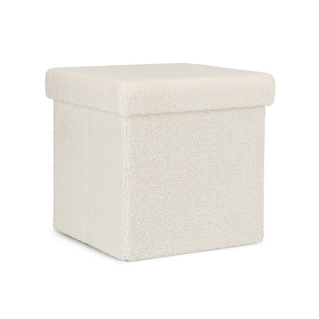 Poltrona Pouf "Joris" per interno, con struttura in mdf