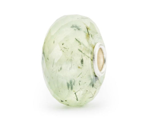 Trollbeads-Beads Prenite con Quarzo Tormalinato