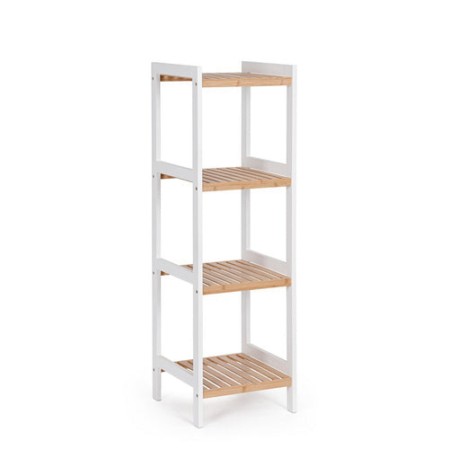 Scaffale Brooklyn struttura in bambù e ripiani in MDF per interno