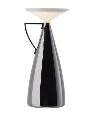 Lampada Ricaricabile Camomille Metal Titanio– Kartell