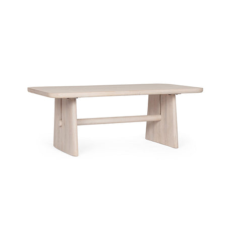 Consolle "Elisheva" in legno di mango massiccio per sala da pranzo
