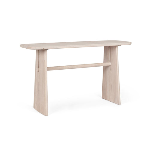 Consolle Elisheva in legno di mango massiccio per sala da pranzo