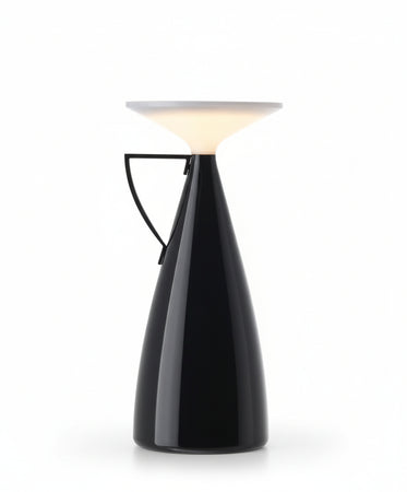 Lampada Ricaricabile Camomille Nera– Kartell