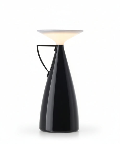 Lampada Ricaricabile Camomille Nera– Kartell