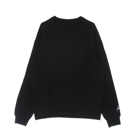 JORDAN Felpa Girocollo Uomo Jumpman Fleece Crew Black/black da uomo