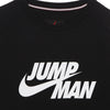 JORDAN Felpa Girocollo Uomo Jumpman Fleece Crew Black/black da uomo