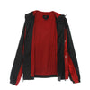 JORDAN Giacca a Vento Uomo Essentials Woven Jacket Black/gym Red da uomo